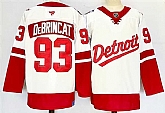 Men's Detroit Red Wings #93 Alex DeBrincat White Red 2024-25 Stitched Jersey,baseball caps,new era cap wholesale,wholesale hats